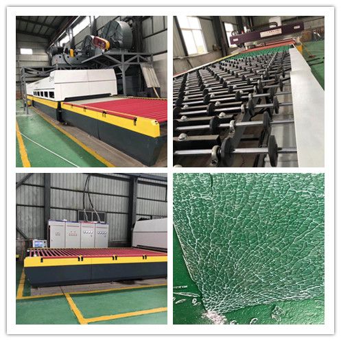 西安林總鋼化爐調(diào)試成功，3.5毫米鋼化